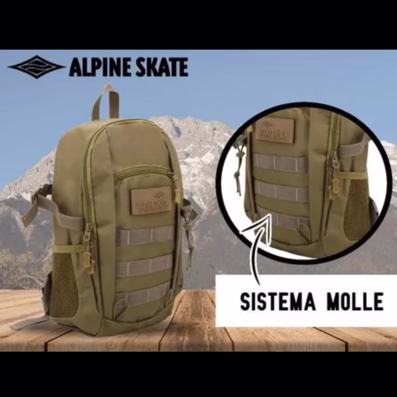 What are the three types of skis?