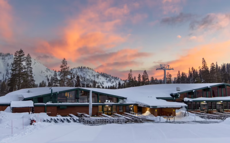 What is the difference between a ski resort and a lodge?