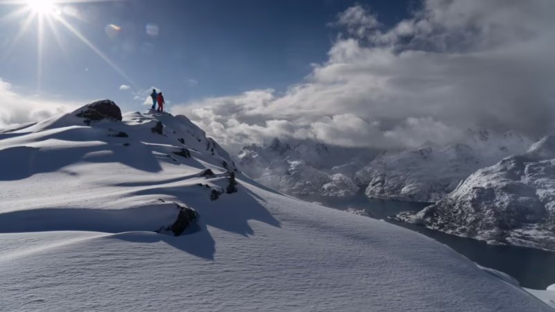 What is an alpine route?