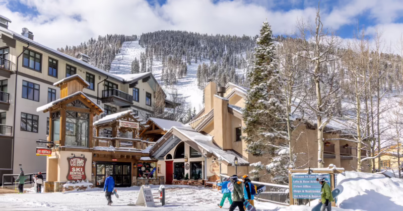 Does Taos Ski Valley have a village?