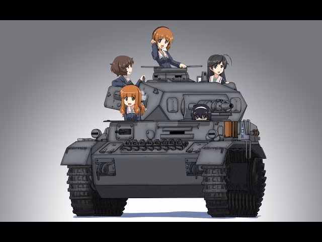 Is Girls und Panzer a German anime?