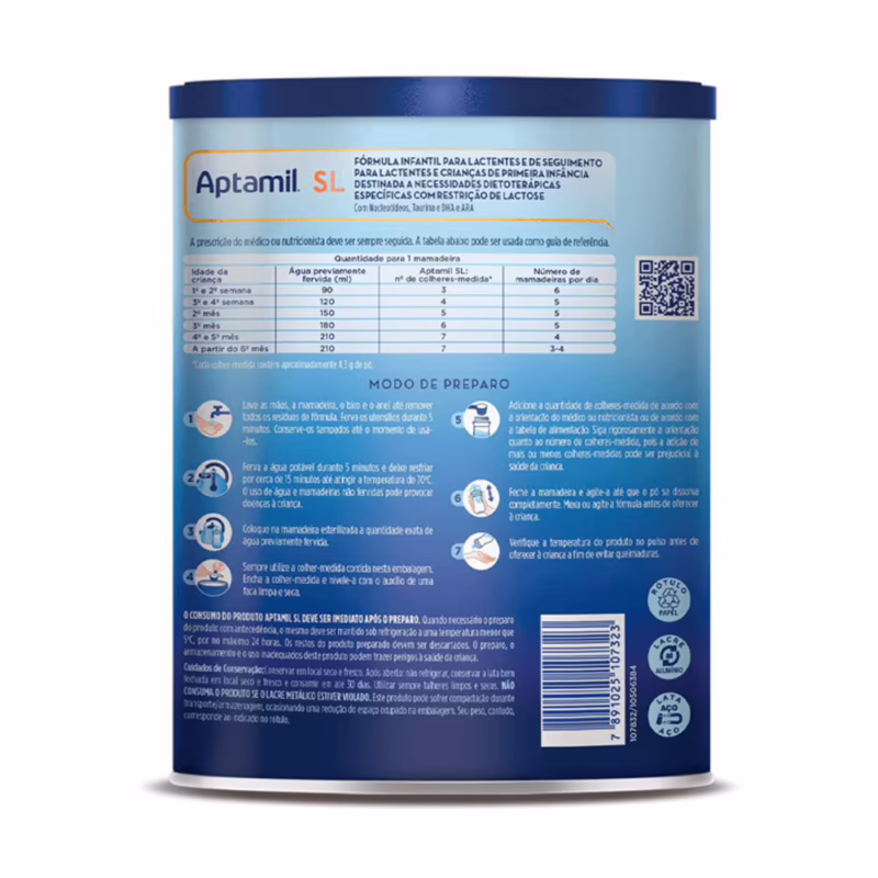 ¿En qué se diferencia Aptamil 4 de Aptamil 3?