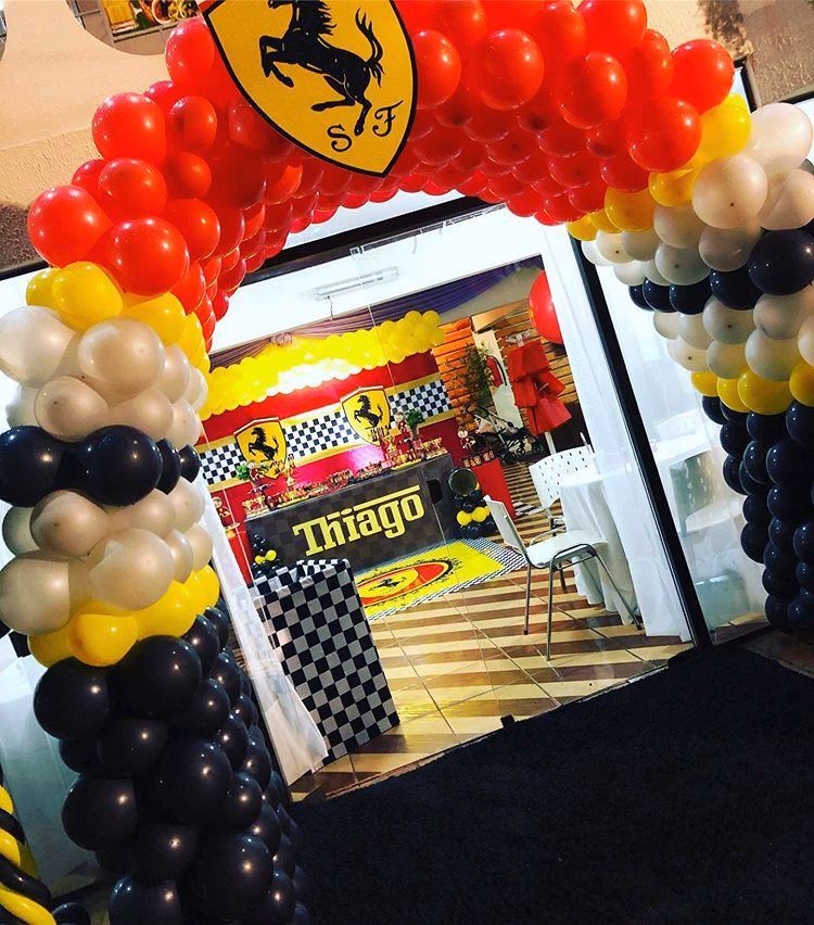 ¿Qué número de globos se usa para un arco?