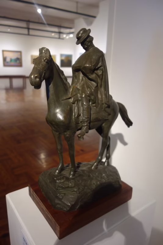 ¿Quién pintó el cuadro de Artigas?