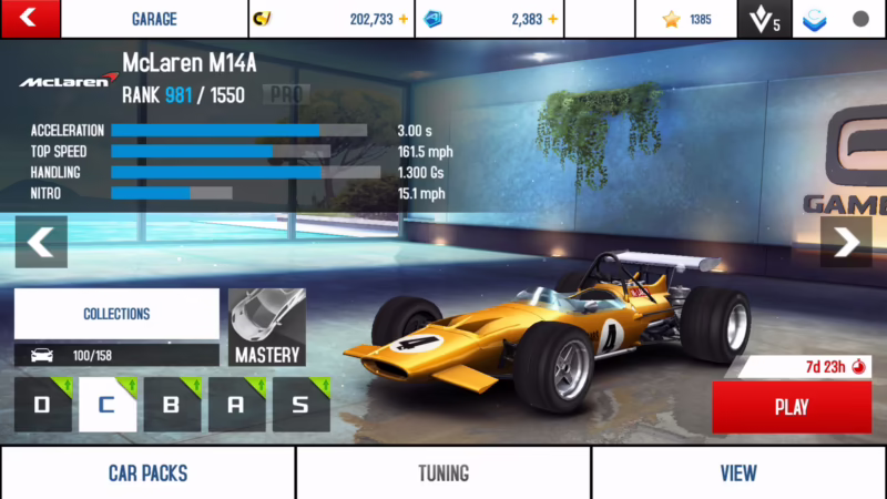 How to upgrade car in Asphalt 8: Airborne?
