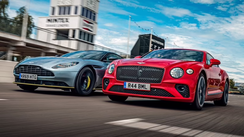 What's more expensive, Aston Martin or Bentley?