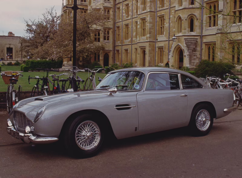 Why is the Aston Martin DB5 not road legal?