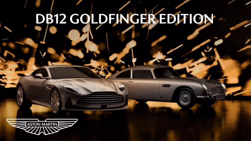 What was the Aston Martin in Goldfinger?