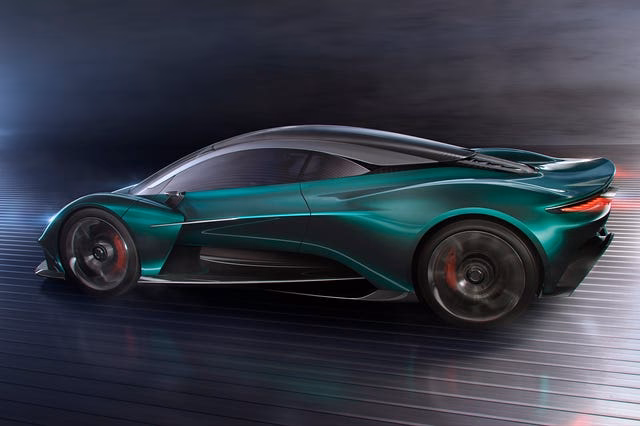 Is the Aston Martin Vulcan mid-engine?