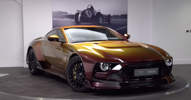 What paint manufacturer does Aston Martin use?