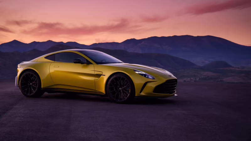 What Aston Martin starts with V?