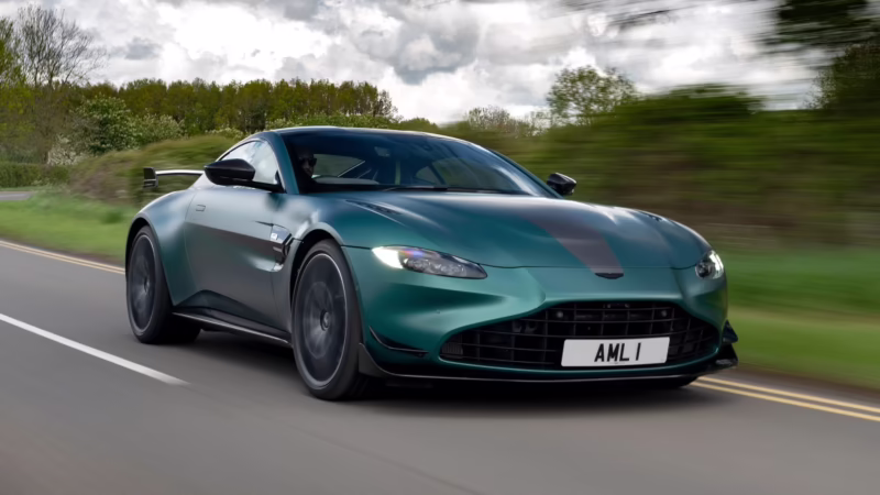 How much is a new Aston Martin V8 Vantage?
