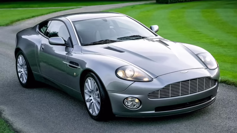 How much is a 2002 Aston Martin Vanquish?