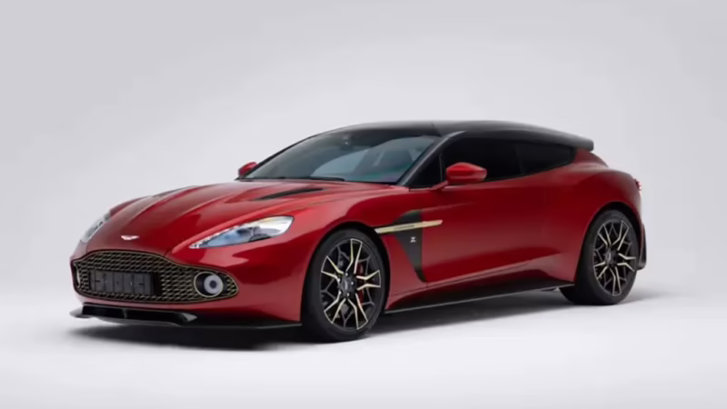How many Vanquish Zagato shooting brakes were made?