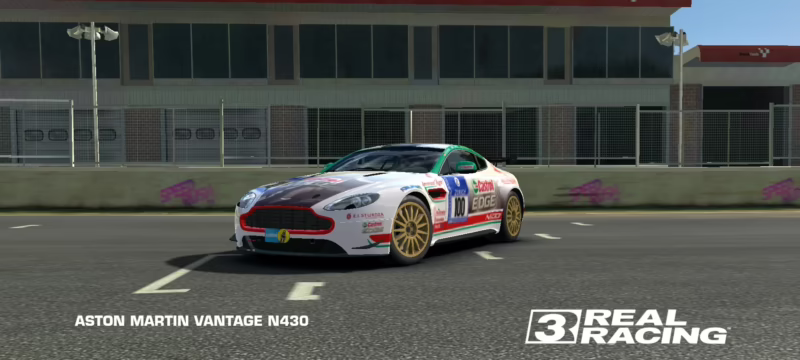 How much horsepower does the Aston Martin Vantage N430 have?