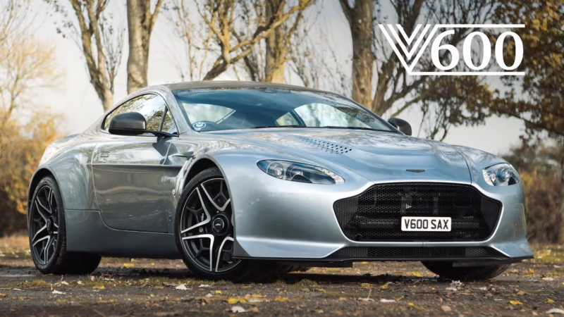 How much is the Aston Martin V600?