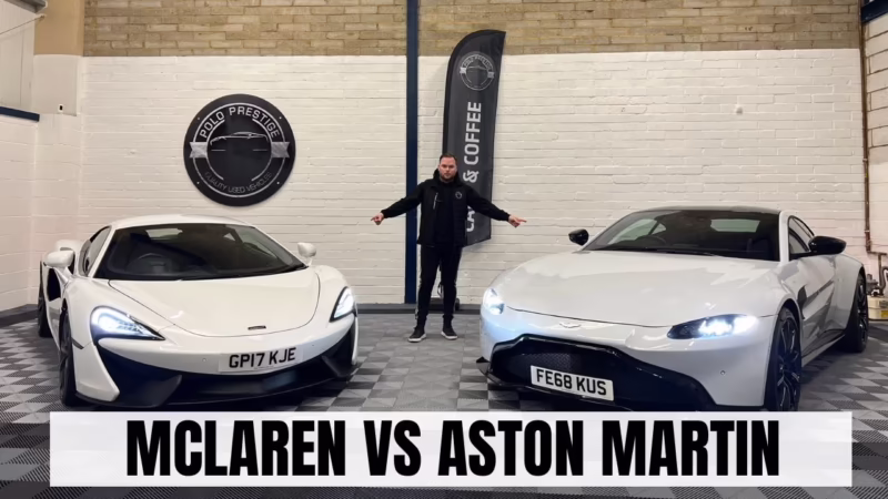 Are McLaren and Aston Martin rivals?