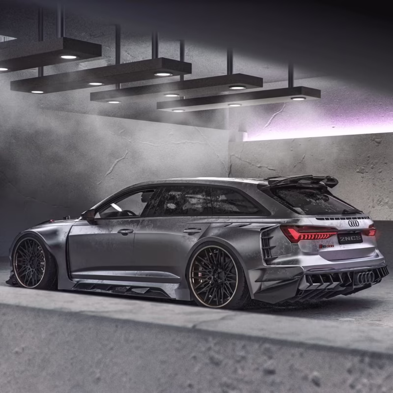 Does the Audi RS6 have a Lamborghini engine?