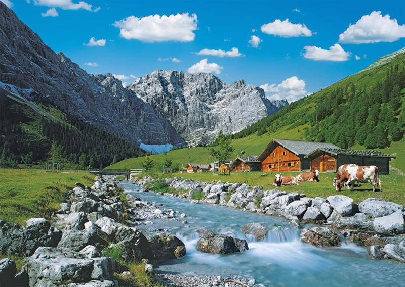 What is the Austrian Alpine region called?
