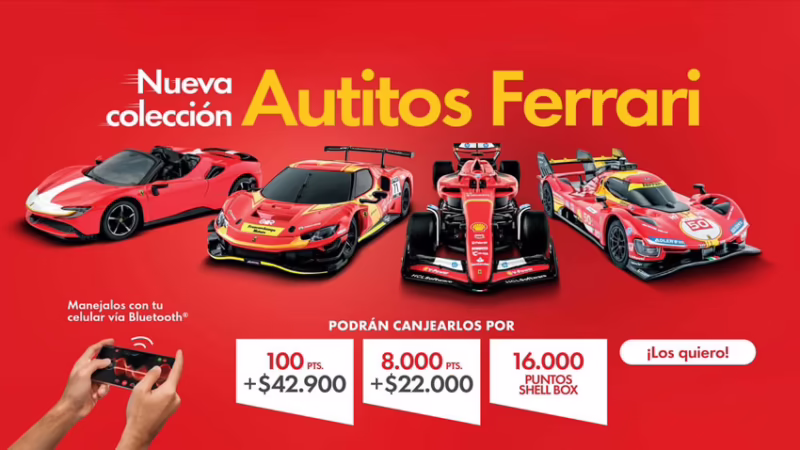 ¿Qué escala son los autitos de Shell?