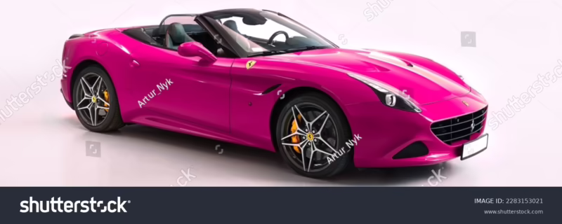 ¿Cuántos Ferraris rosas hay?