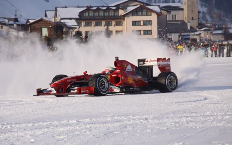 ¿Alguna vez la F1 ha corrido en la nieve?