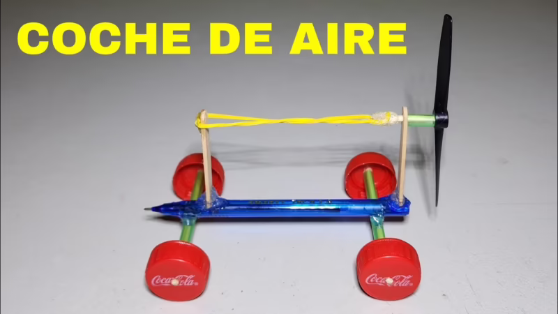 ¿Cuál es la ciencia detrás del automóvil propulsado por bandas elásticas?