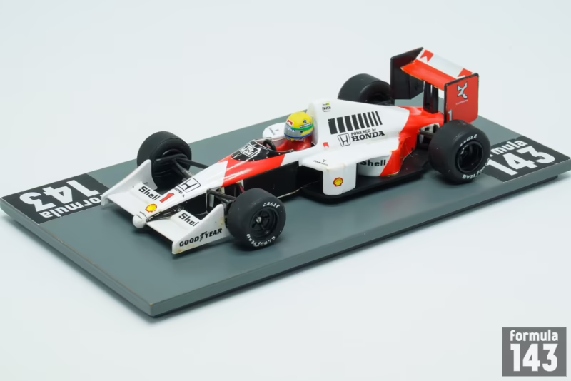 What car did Senna drive in 1989?