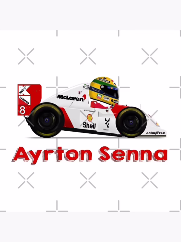 Did Schumacher go to Senna's funeral?