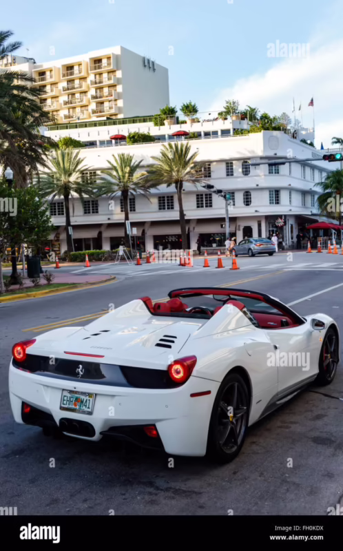 ¿Por qué Ferrari se vuelve azul en Miami?