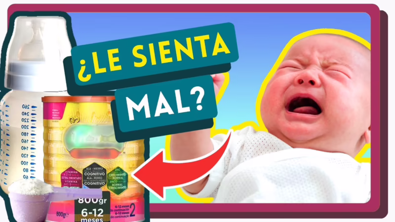 ¿Qué hacer si la fórmula estriñe a mi bebé de 1 mes?