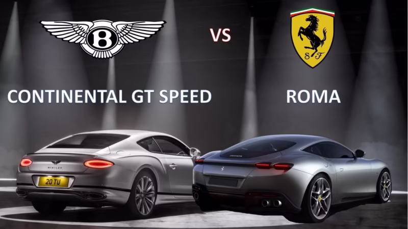 ¿Qué es mejor, Bentley o Ferrari?