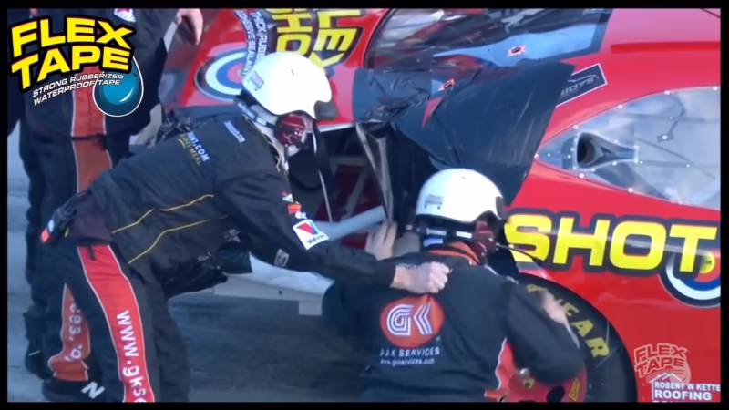 What tape does NASCAR use?