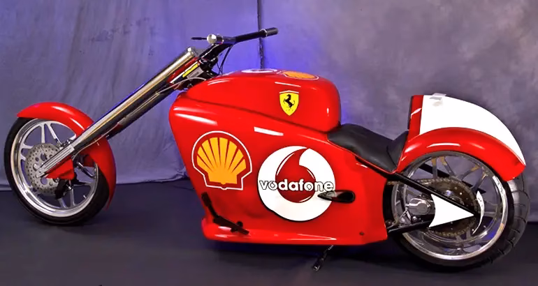 ¿Los Ferrari tienen bicicletas?