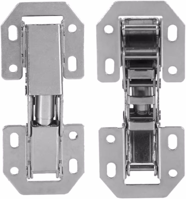 ¿Cómo se llama la bisagra para melamina?