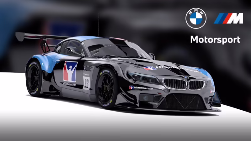 How much horsepower does a BMW Z4 GT3 have?