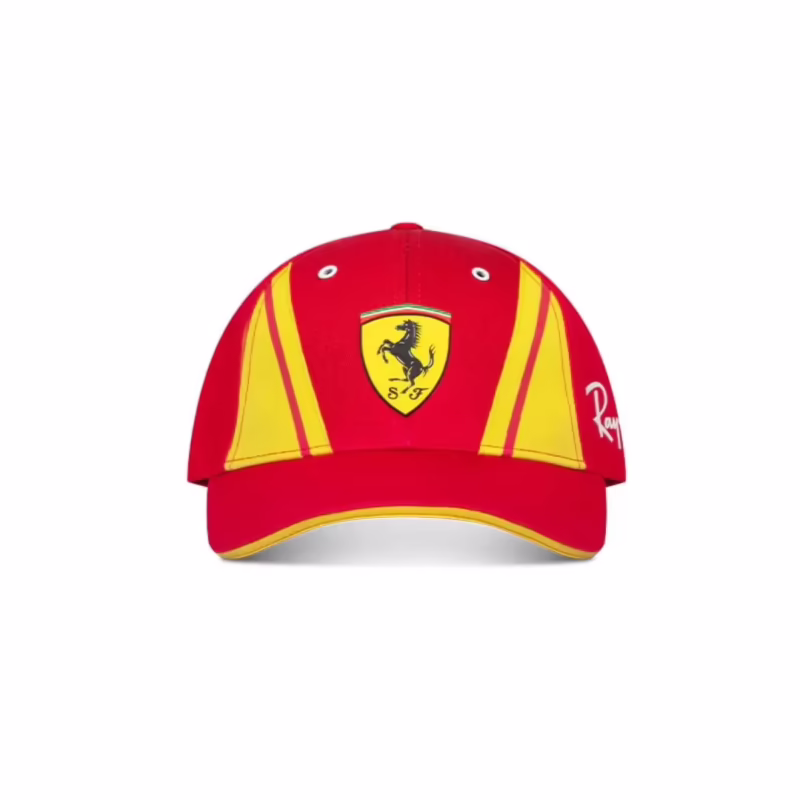 O que o boné Scuderia Ferrari oferece?
