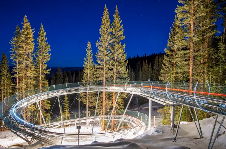 How long is the Breathtaker Alpine Coaster?