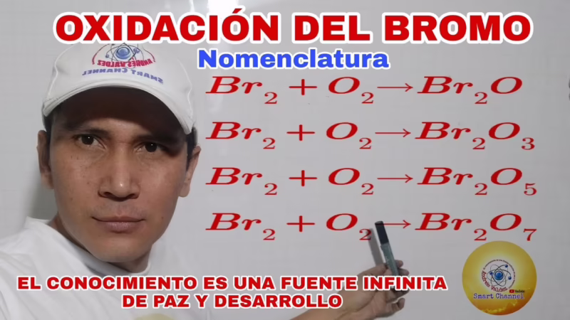 ¿Cuál es el número de oxidación del bromo?
