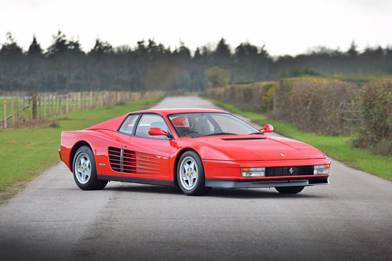How much is a Ferrari Testarossa UK?