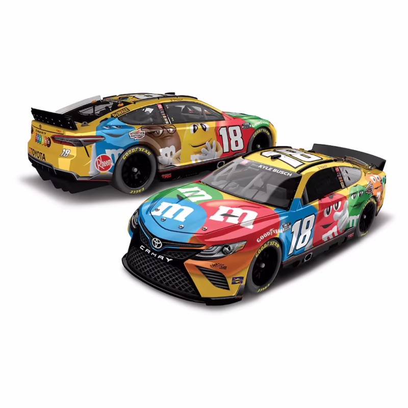 Who drove the M and M car in NASCAR?