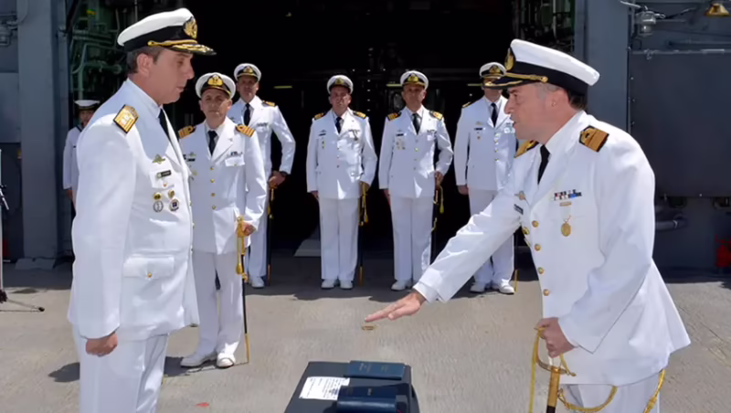¿Quién es el jefe de estado mayor de la Armada Argentina?
