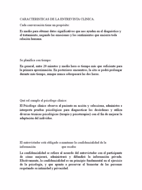 ¿Definición de entrevista clínica según autores?