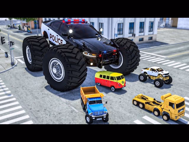 ¿Cómo se llama un coche con ruedas grandes?