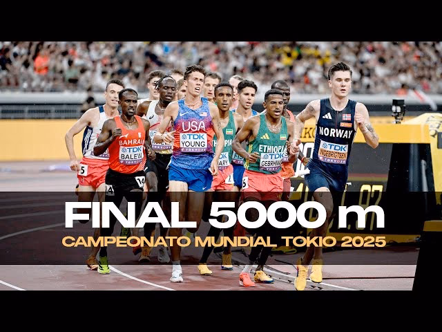 ¿Cuál es el récord mundial de los 5000 metros?