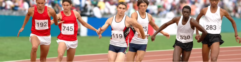 ¿Cuántos tipos de carreras de relevos hay?