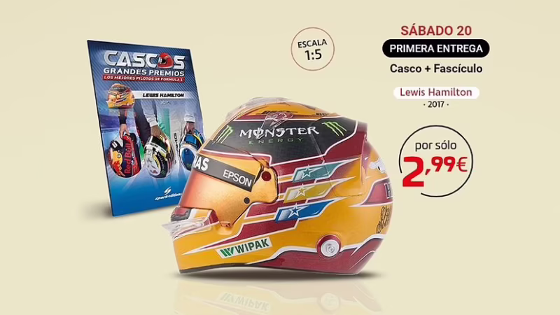 ¿Cuáles son las mejores replicas de cascos de F1?