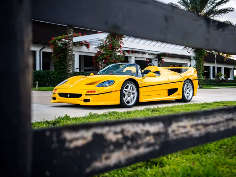 ¿Quién es el propietario del Ferrari f50gt?
