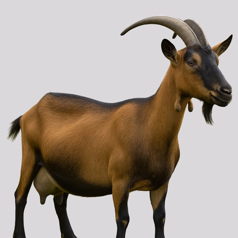 Quelle est l'origine de la chèvre alpine ?