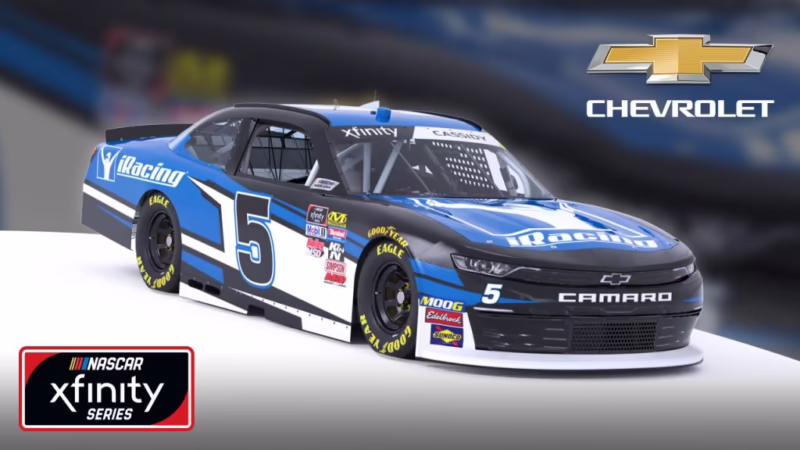 What engine is in a Chevrolet NASCAR?